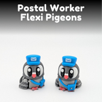Flexi Pigeon & Post Office Playset