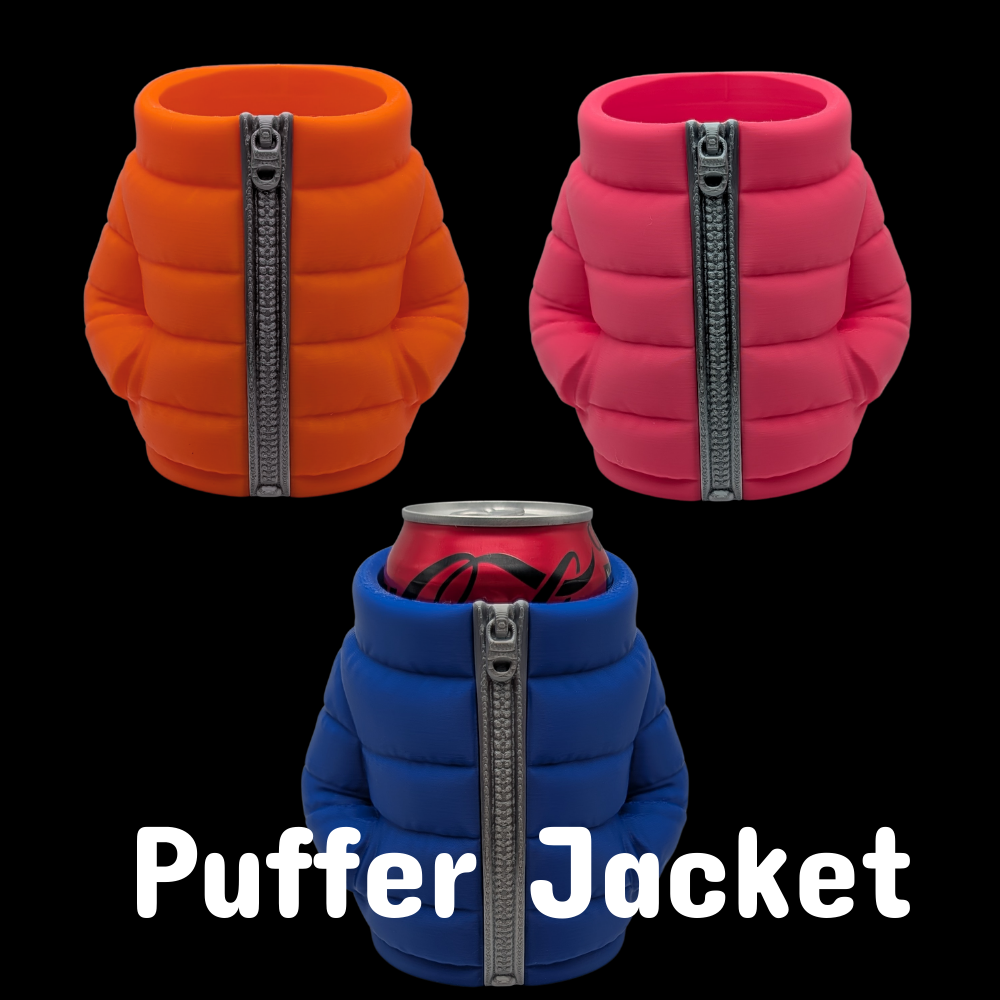 Custom Jacket, Coat & Robe Can Coolers