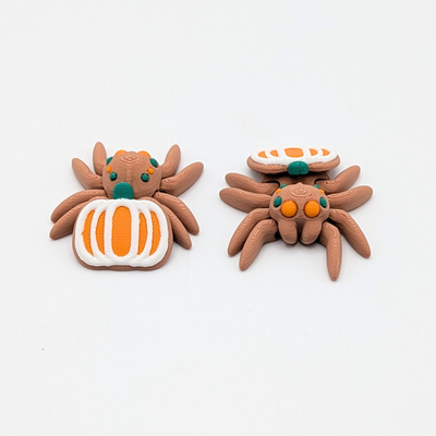 Pumpkin Cookie Spider
