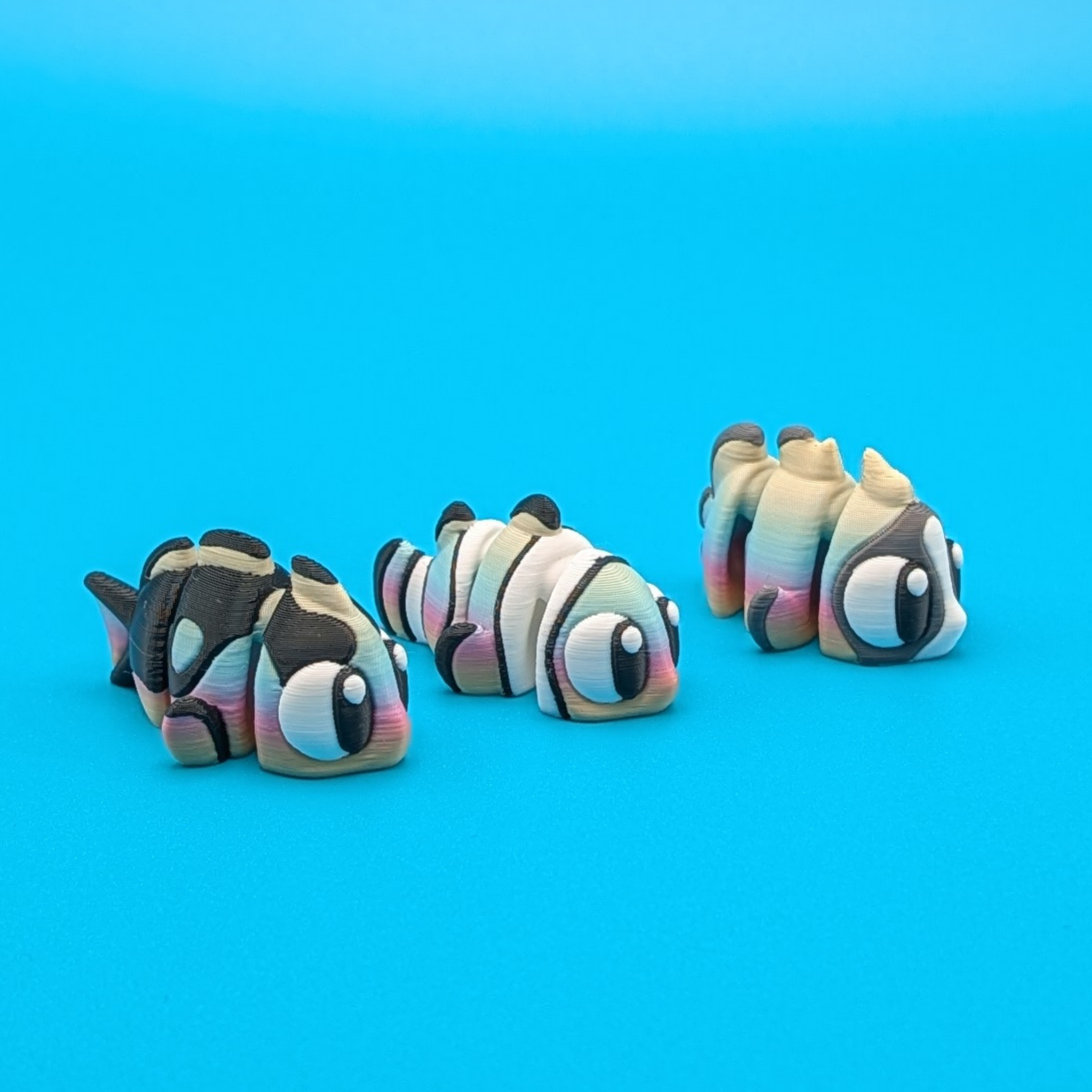 Articulated Tropical Fish Fidgets | Clownfish, Blue Tang, Butterfly