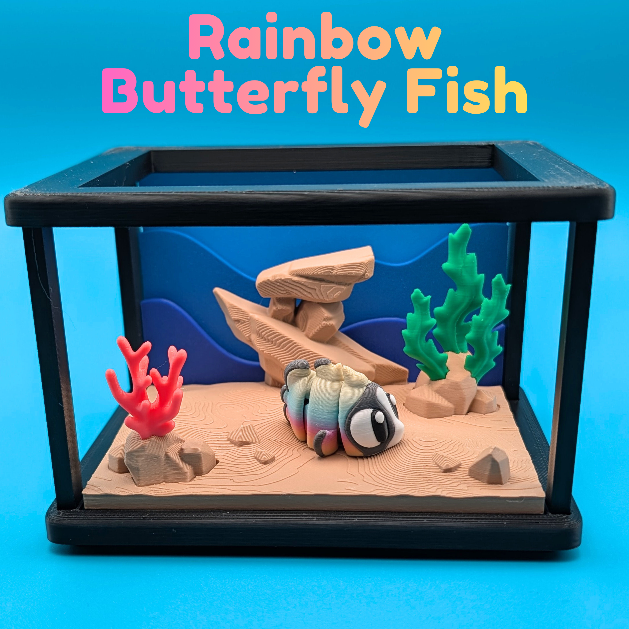 Articulated Tropical Fish Fidgets | Clownfish, Blue Tang, Butterfly