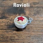 Pasta Clicker Fidget Keychain - 3D Printed Mac and Cheese Clicker Toy