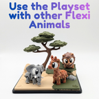 Flexi Lion Fidget | Articulated Safari Animal