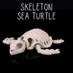 Deep Sea Skeleton Articulated Fidget Toy