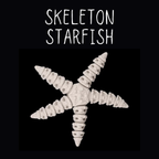 Deep Sea Skeleton Articulated Fidget Toy