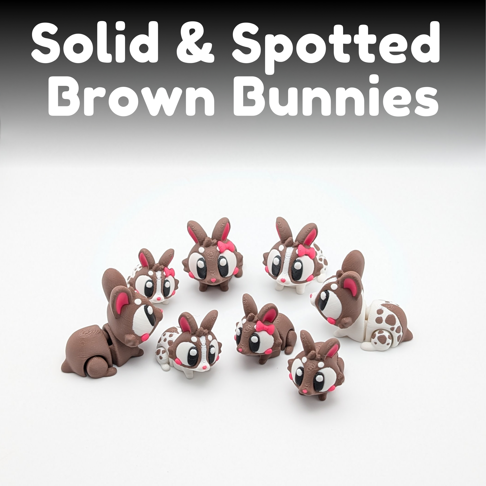 Flexi Bunny Articulated Fidget Toy