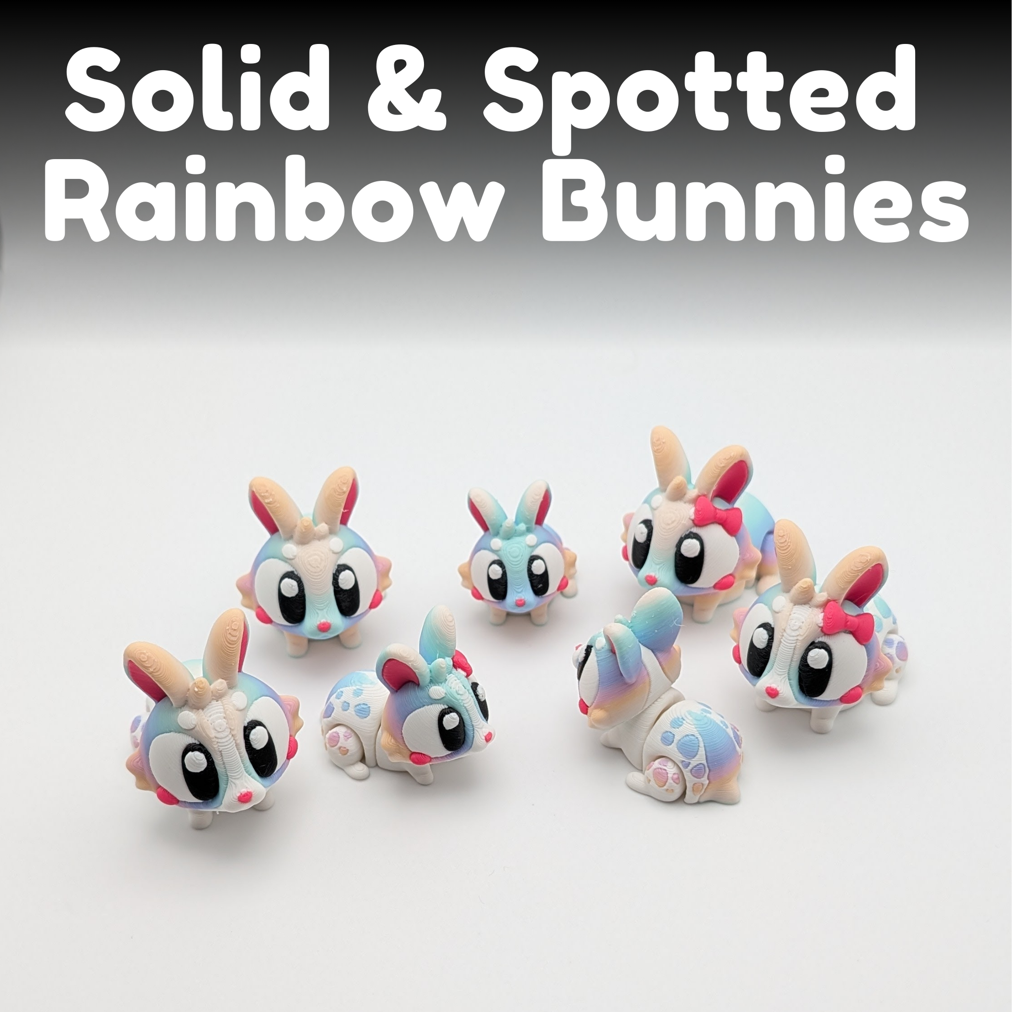 Flexi Bunny Articulated Fidget Toy