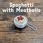 Pasta Clicker Fidget Keychain - 3D Printed Mac and Cheese Clicker Toy