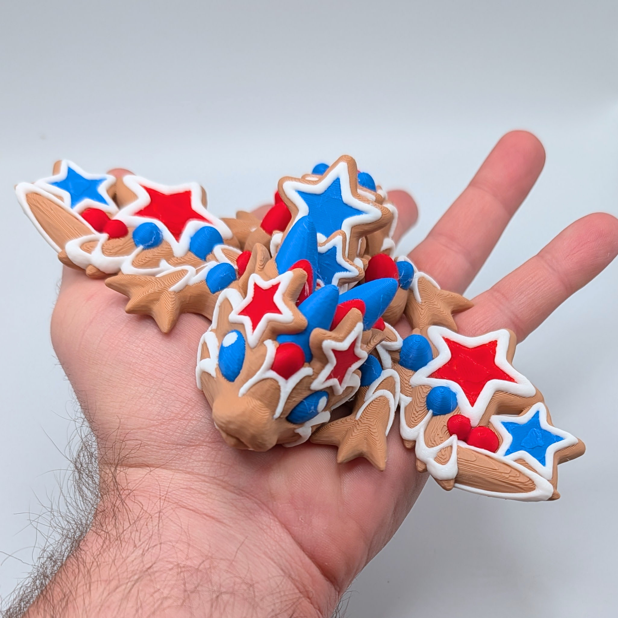 Articulated Star Cookie Dragon