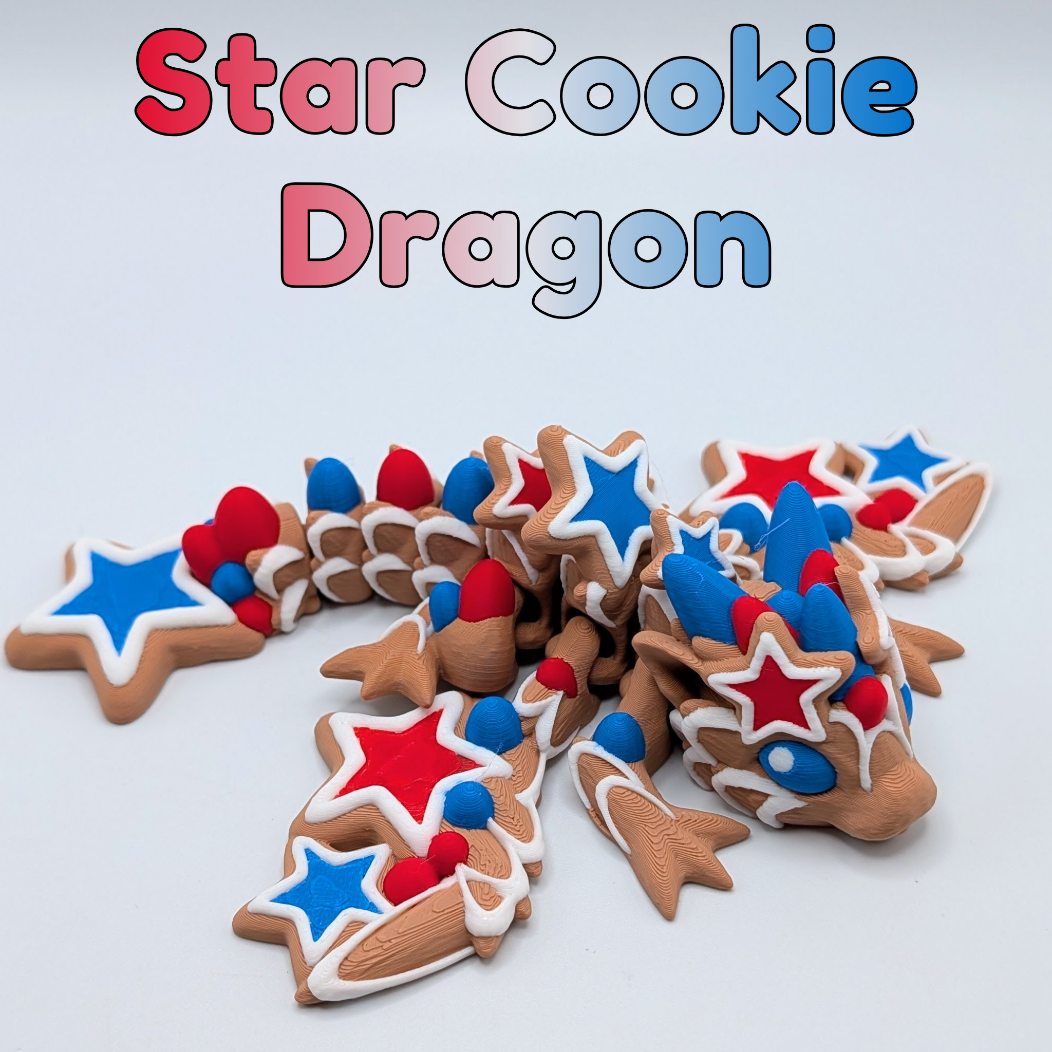 Articulated Star Cookie Dragon