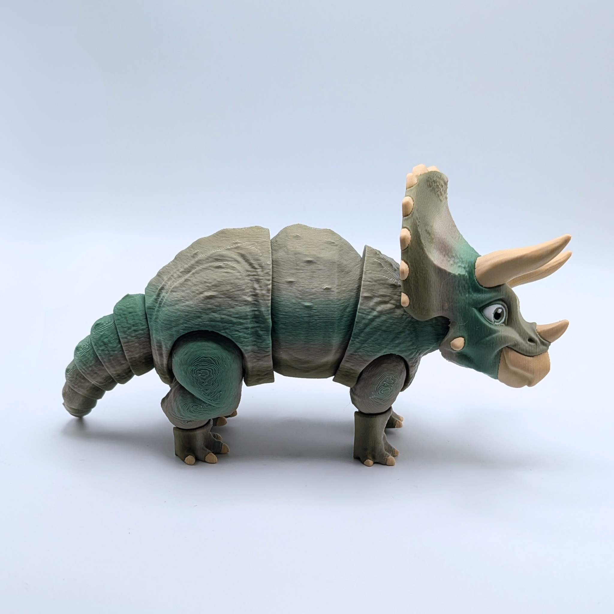 Articulated Triceratops Fidget Toy