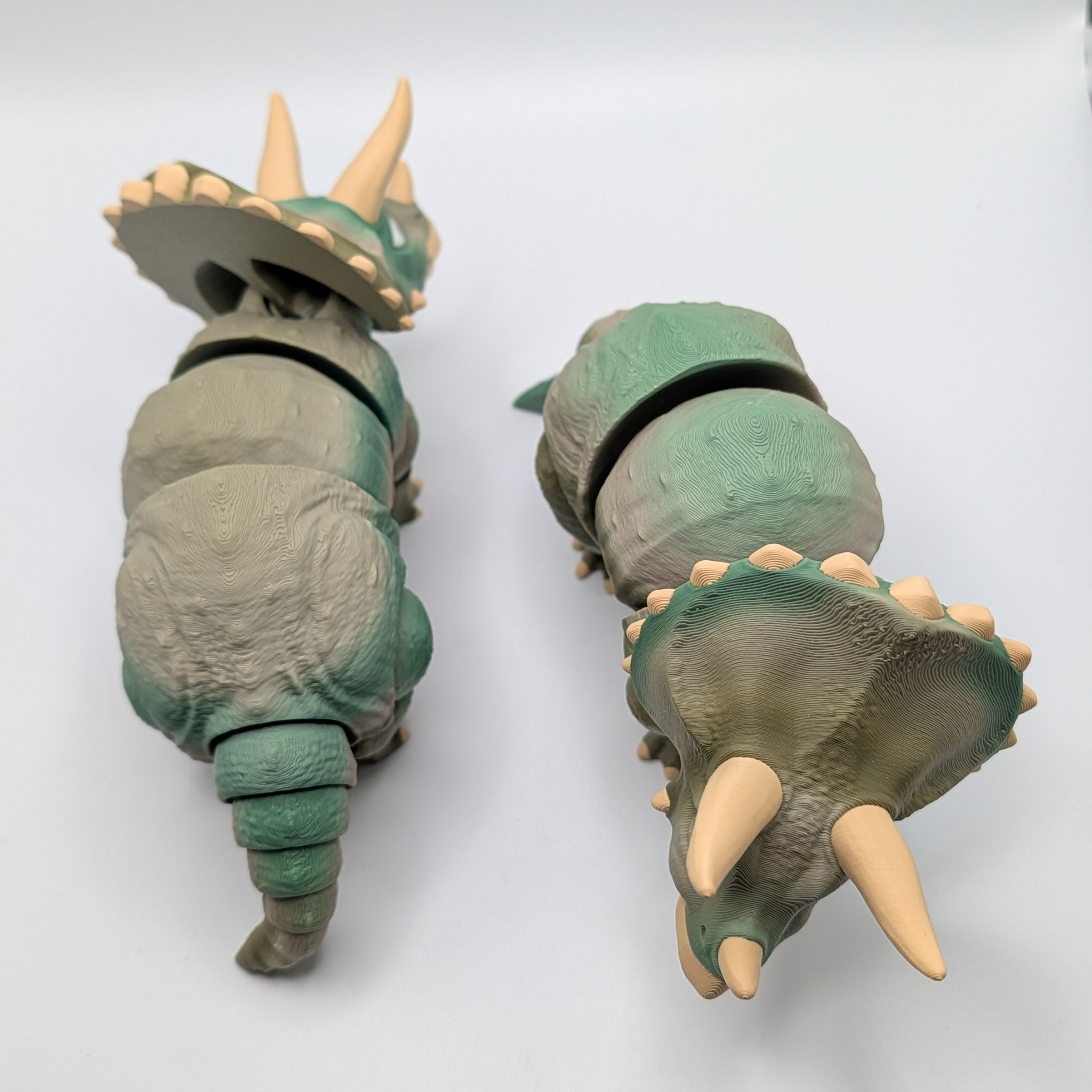 Articulated Triceratops Fidget Toy
