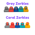 Zorbles Squishy Fidget Toy with Keychain Case