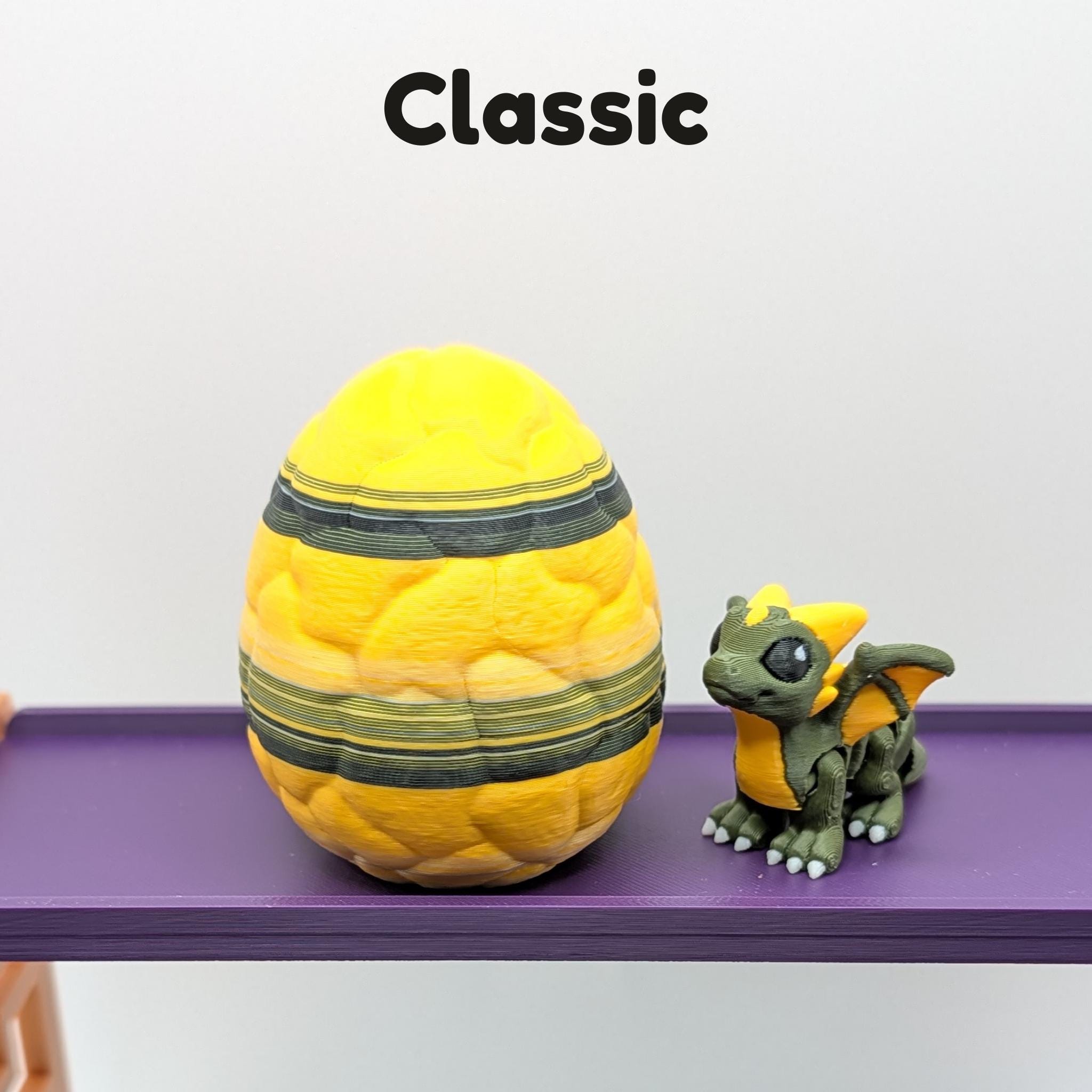 Elemental Dragon Hatchlings with Egg