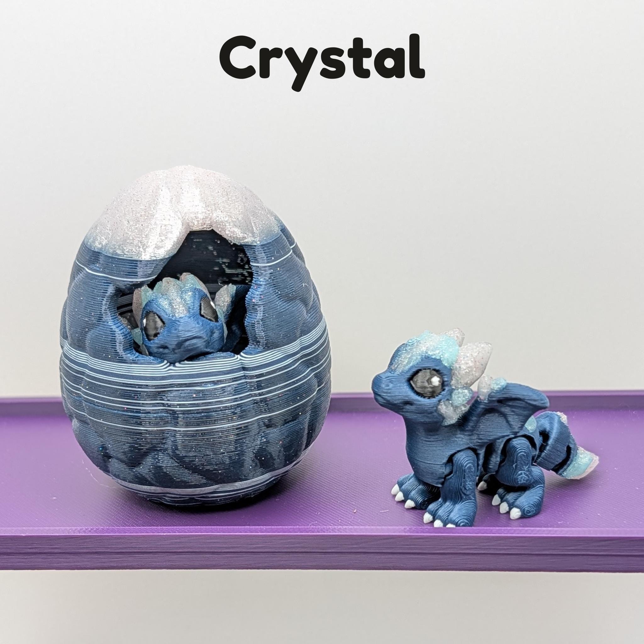 Elemental Dragon Hatchlings with Egg