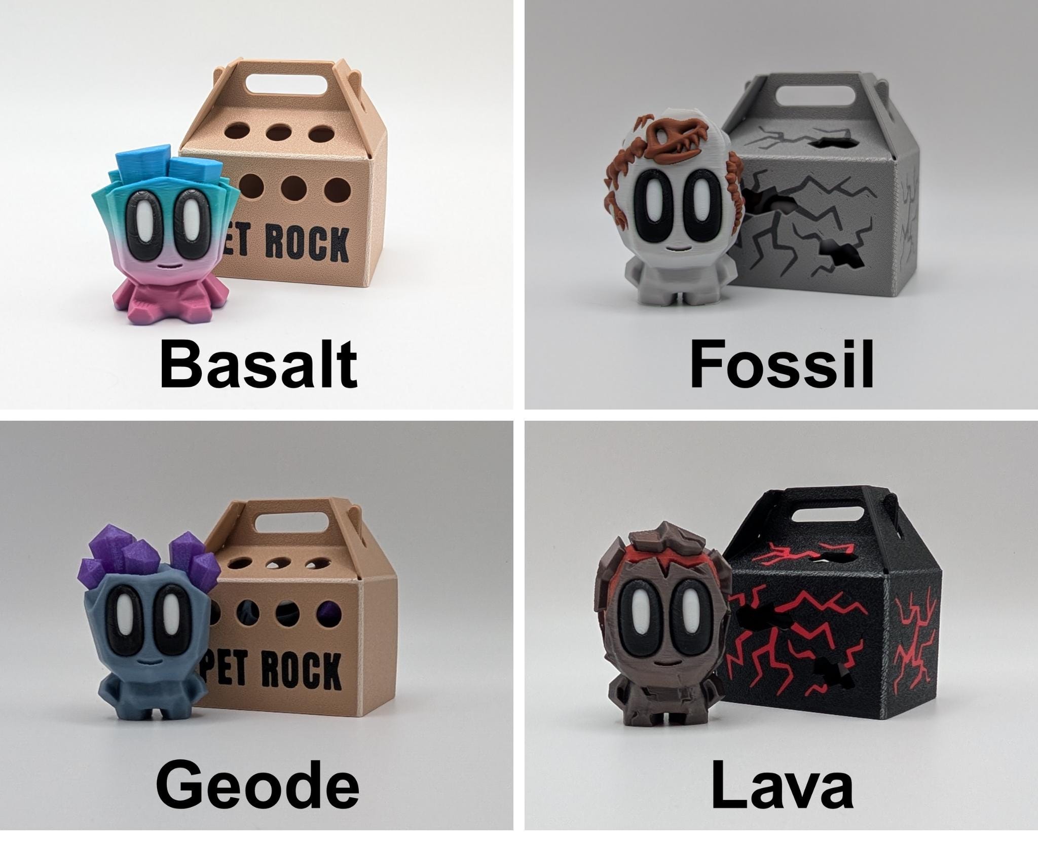 Pet Blob Rock Gift | Collectible Desk Companion