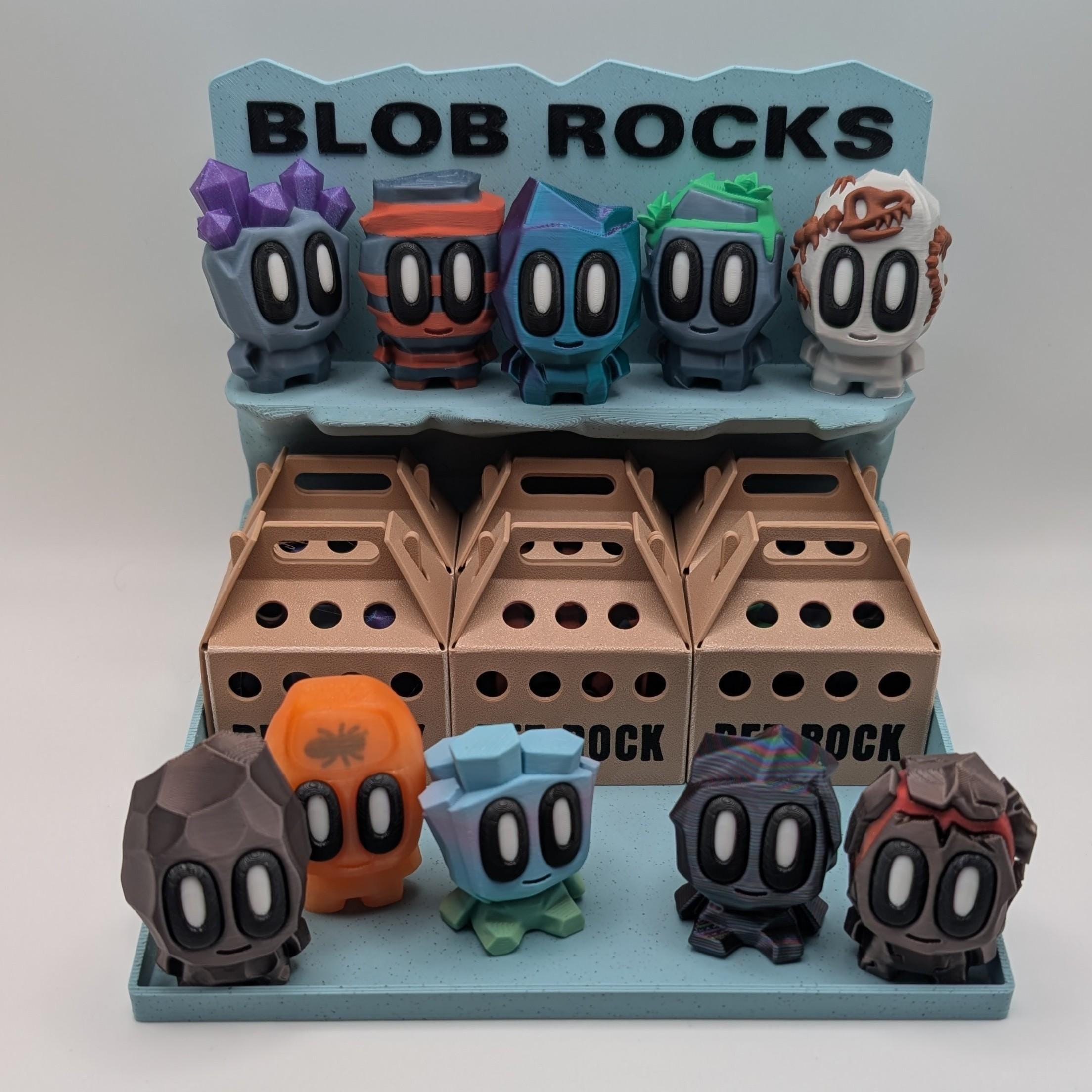 Pet Blob Rock Gift | Collectible Desk Companion