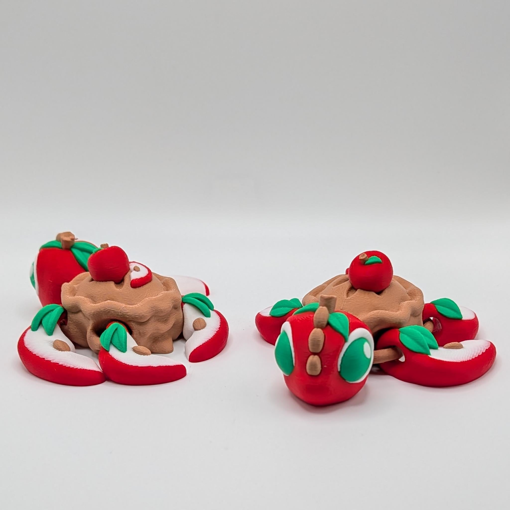 Apple Pie Turtle – Fidget Toy & Cozy Desk Pet