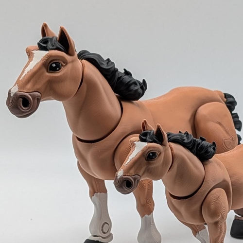 Articulated Horse Figure