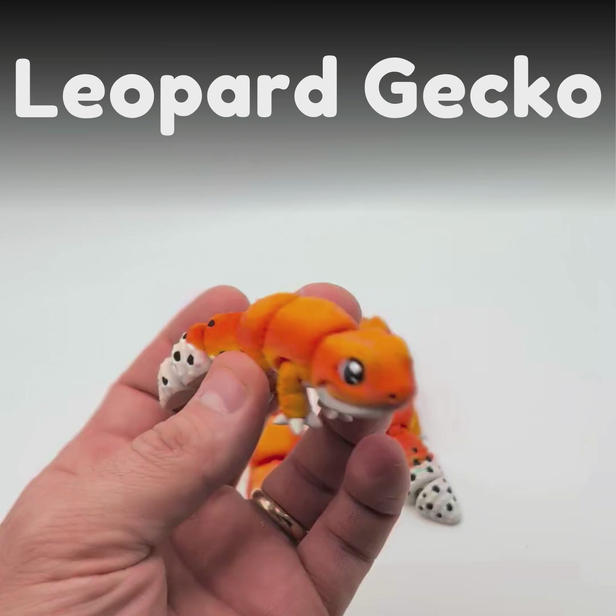 Articulated Mini Leopard Gecko
