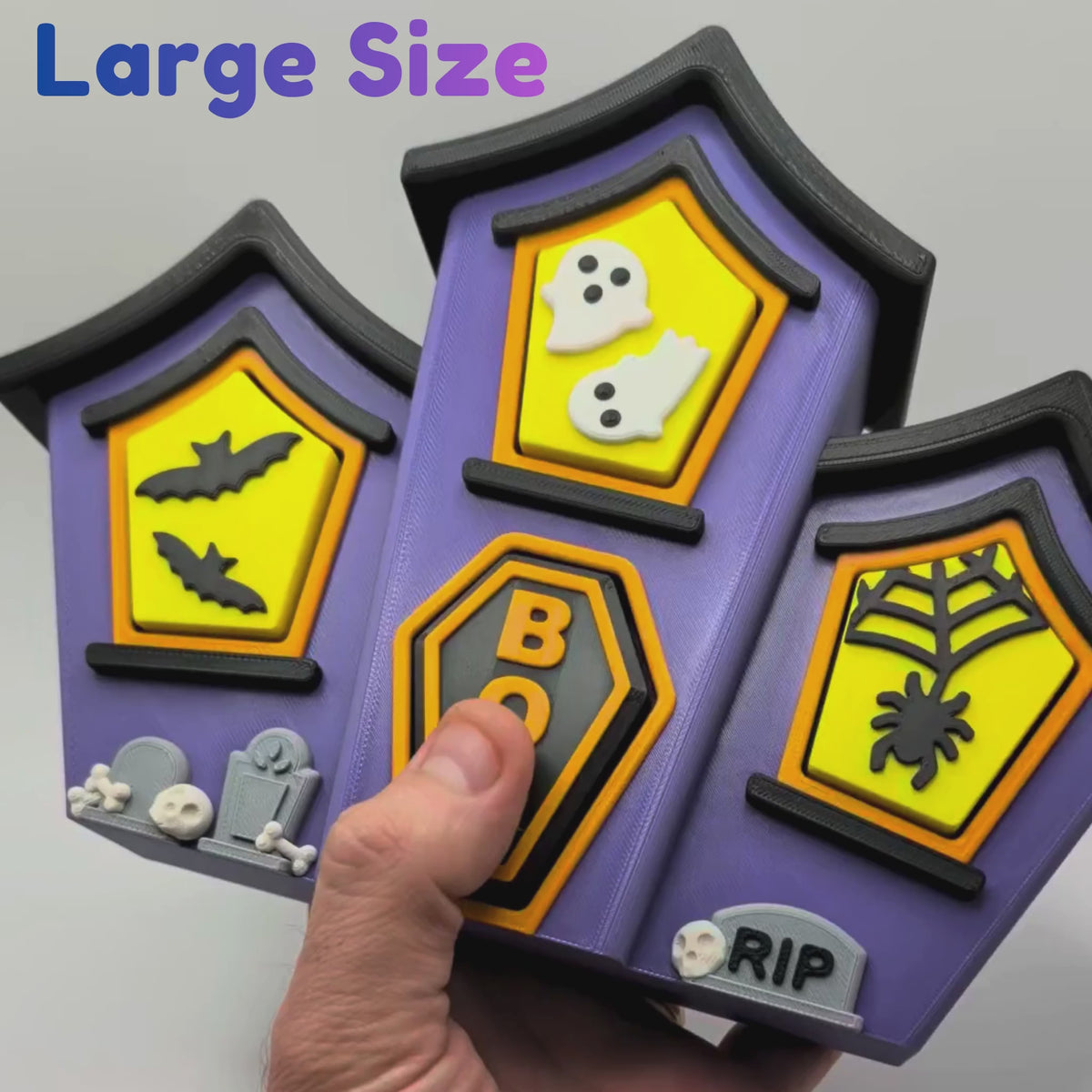 Haunted House Mechanical Clicker Fidget