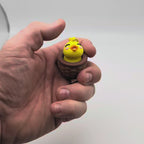 Spring Animal Mechanical Clicker Fidget Keychain