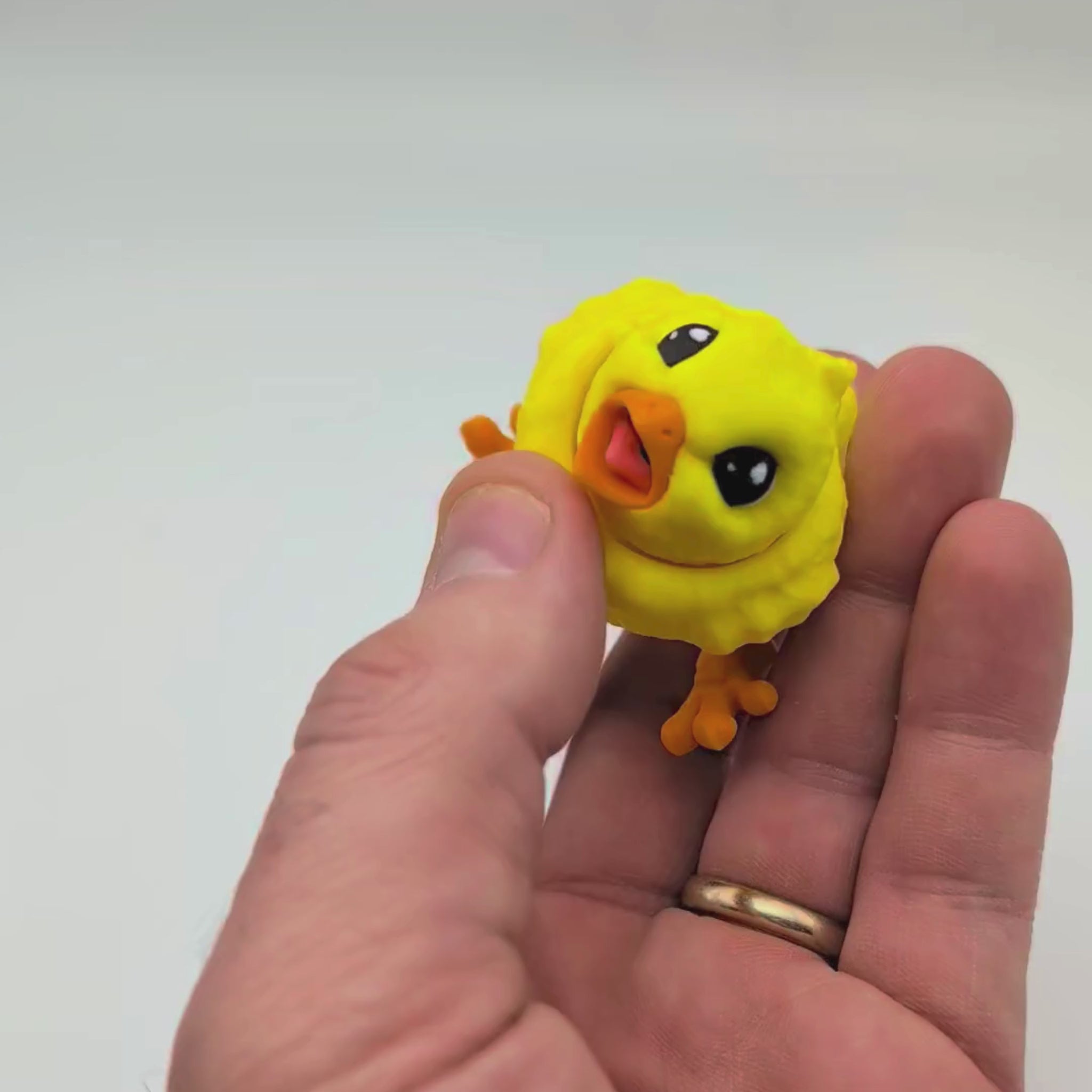 Flexi Baby Chick & Egg Fidget Toy