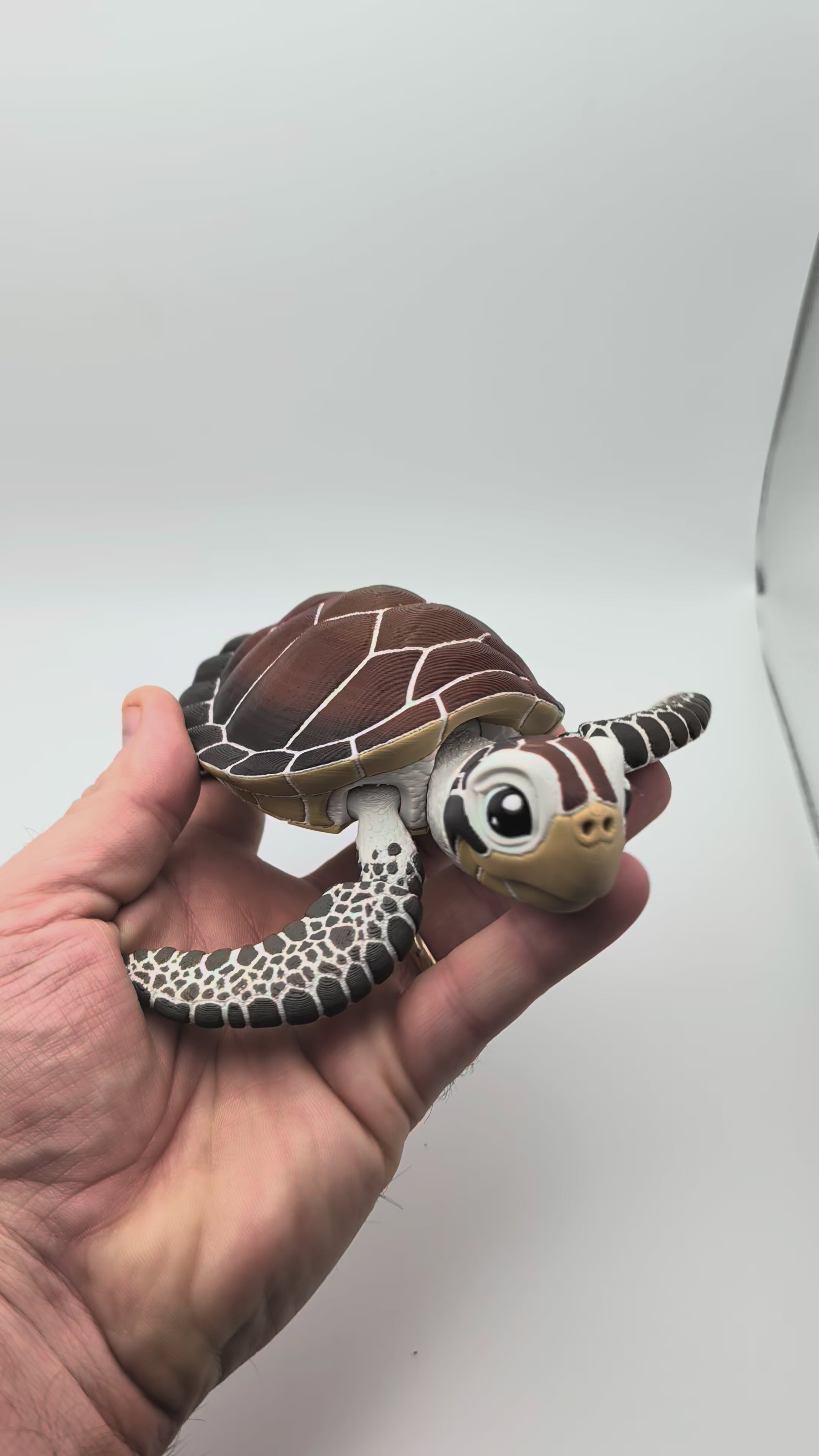 Articulated Sea Turtle | Realistic Fidget Figure