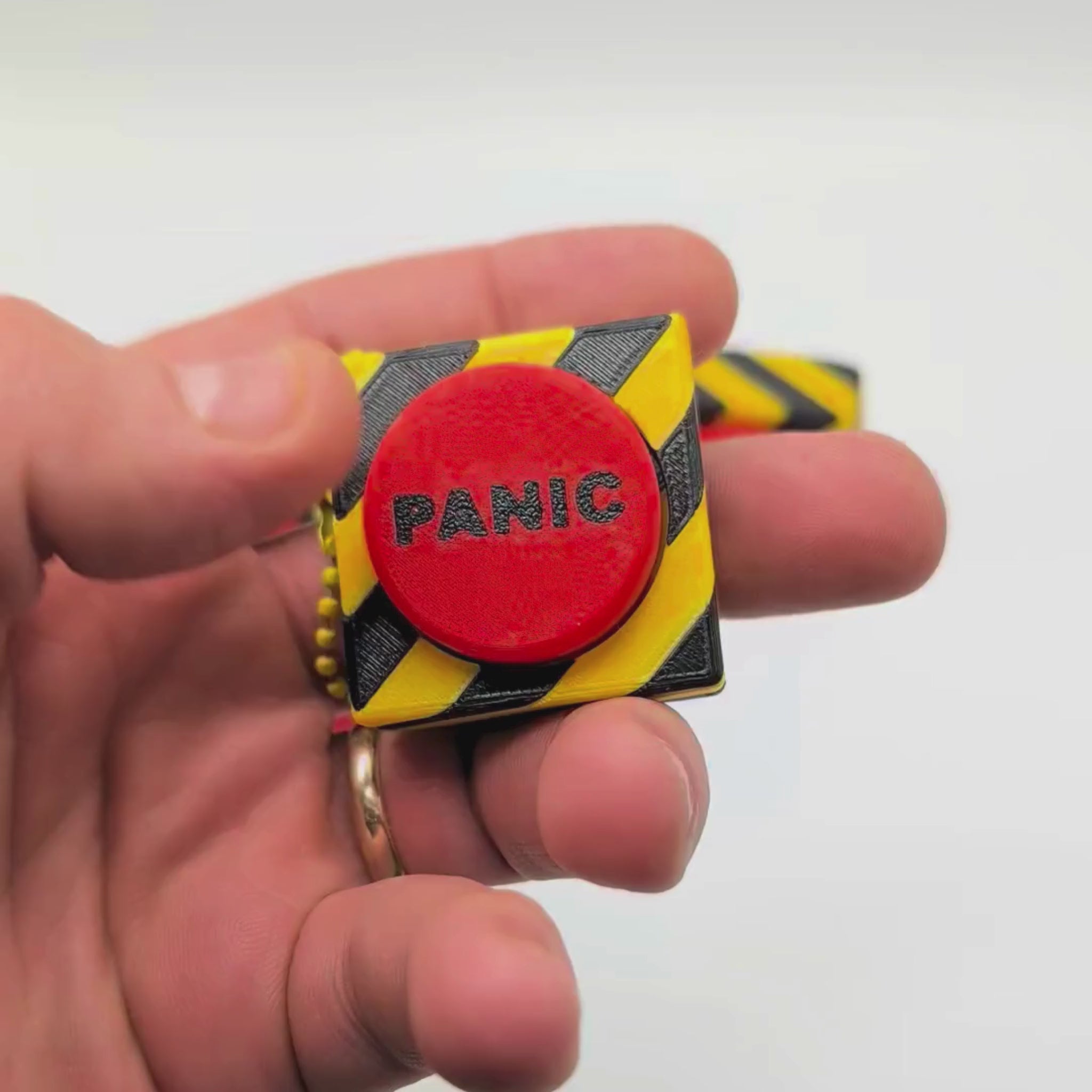 3D Printed Big Red Button Clicker