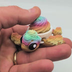 Cupcake Turtle Mechanical Clicker Fidget