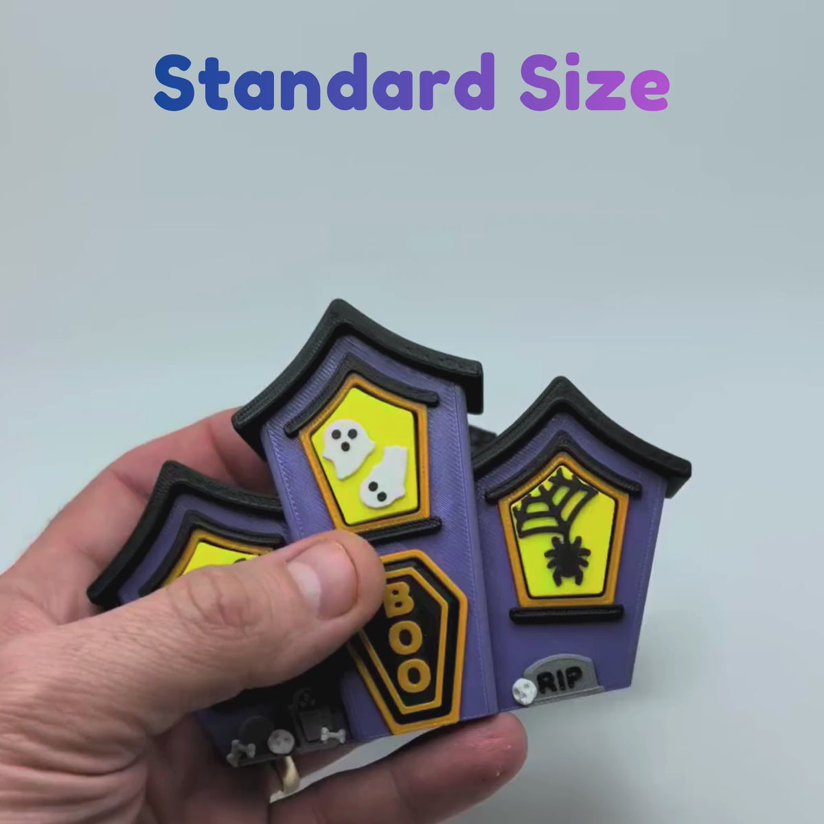 Haunted House Mechanical Clicker Fidget