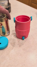12oz Can Cooler - Custom Color Beverage Holder